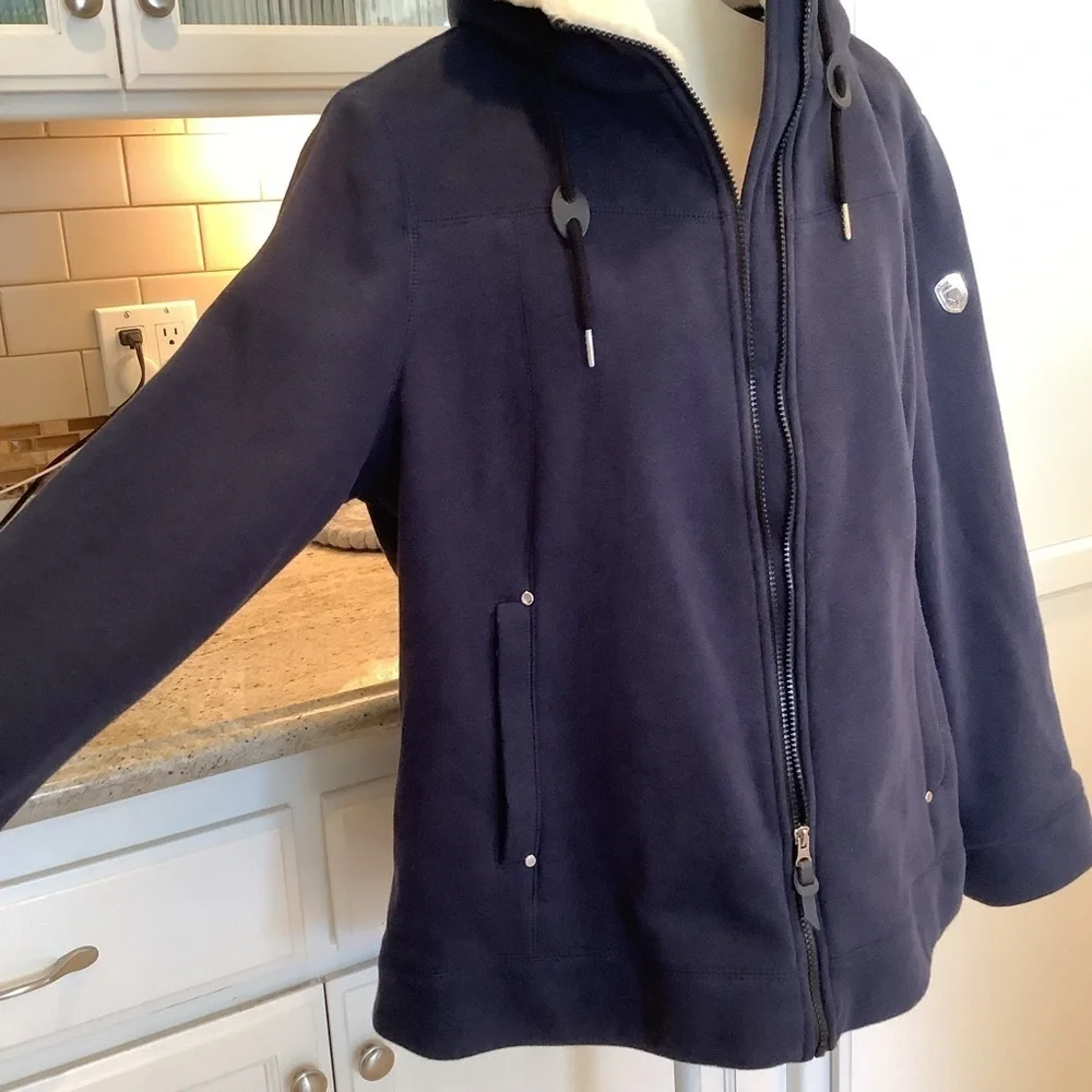 1 Madison Blue Hooded Jacket Size XL